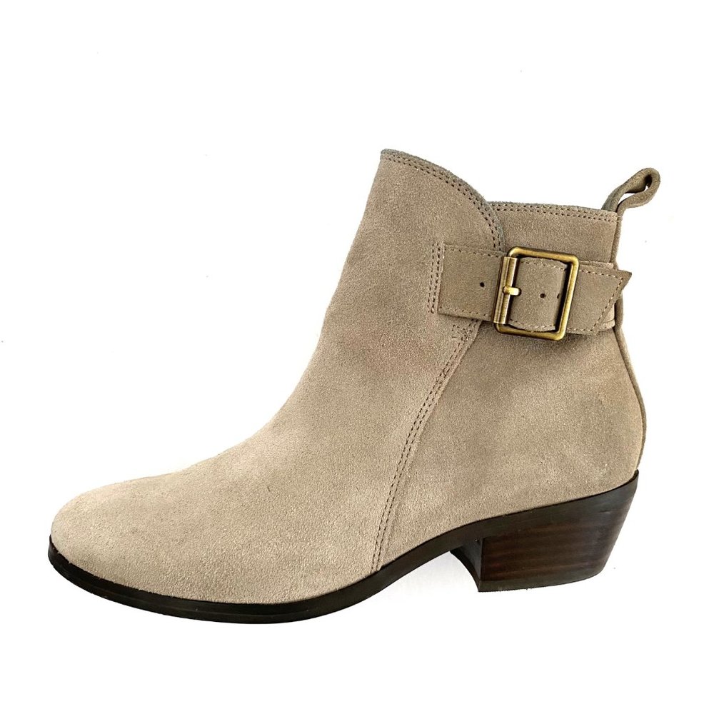 Blondo Saddie Suede Boots Waterproof Tan